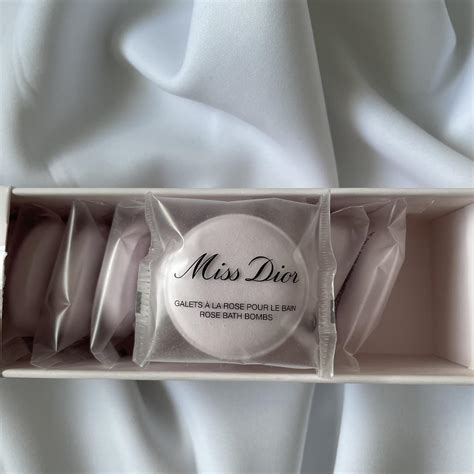 miss dior rose bath bombs|miss dior bath and body.